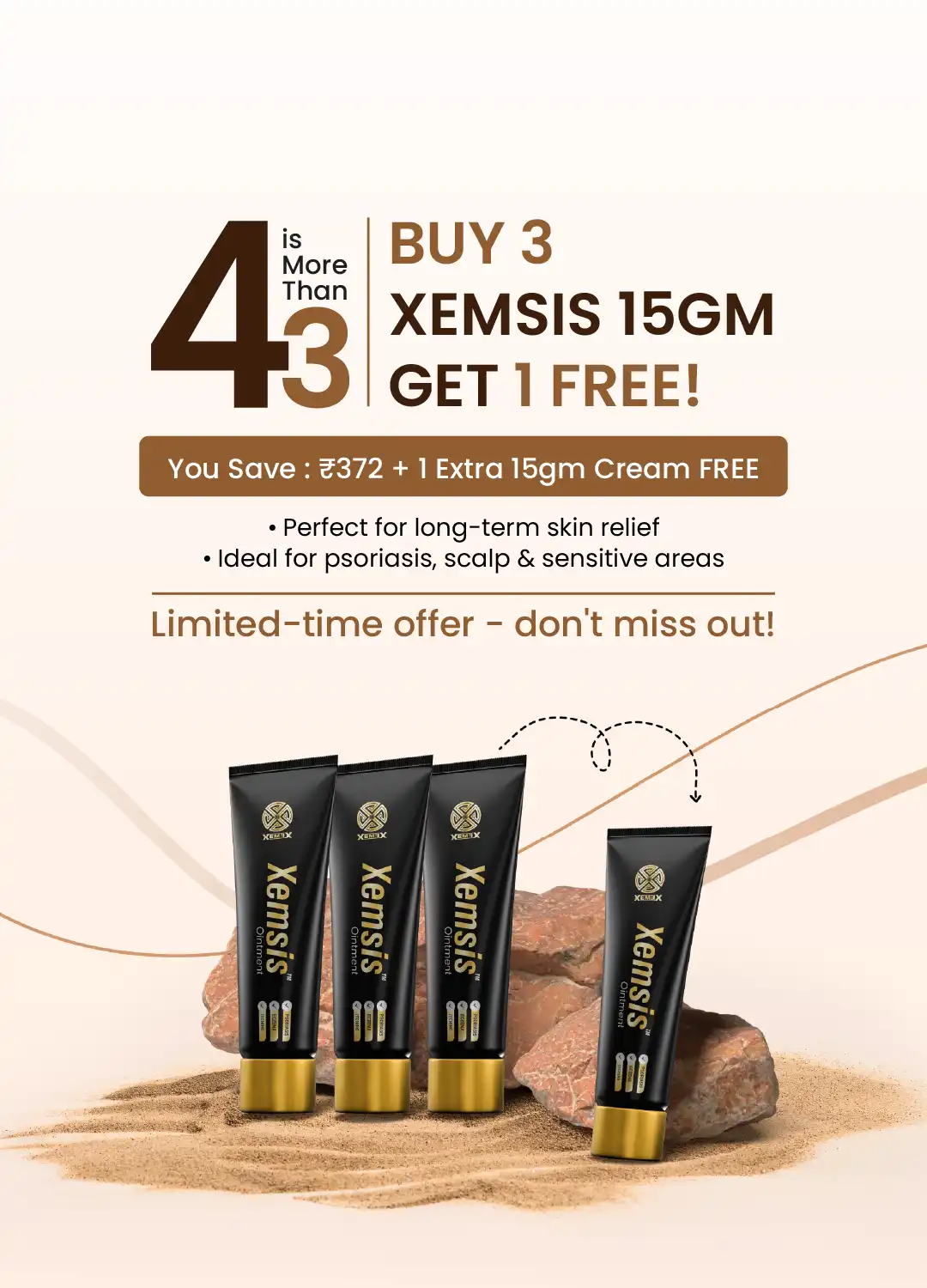 Xemsis 15gm Offer Banner