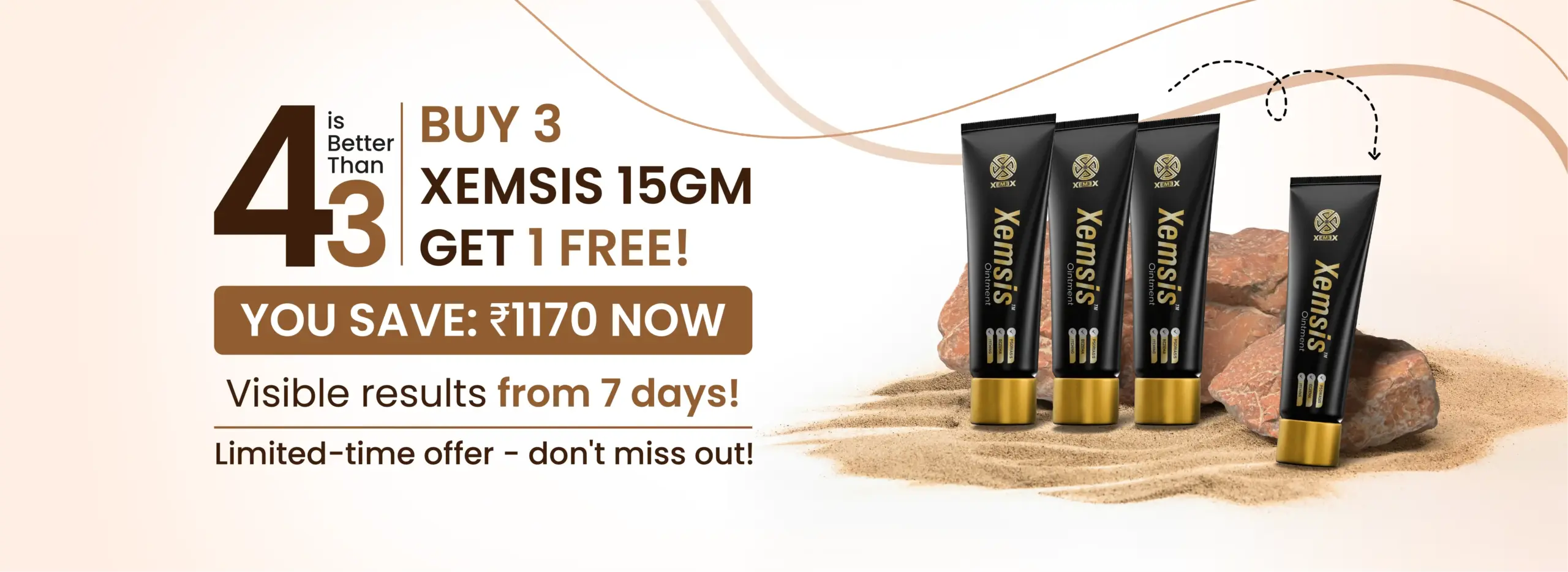 Xemsis 15gm Offer Banner