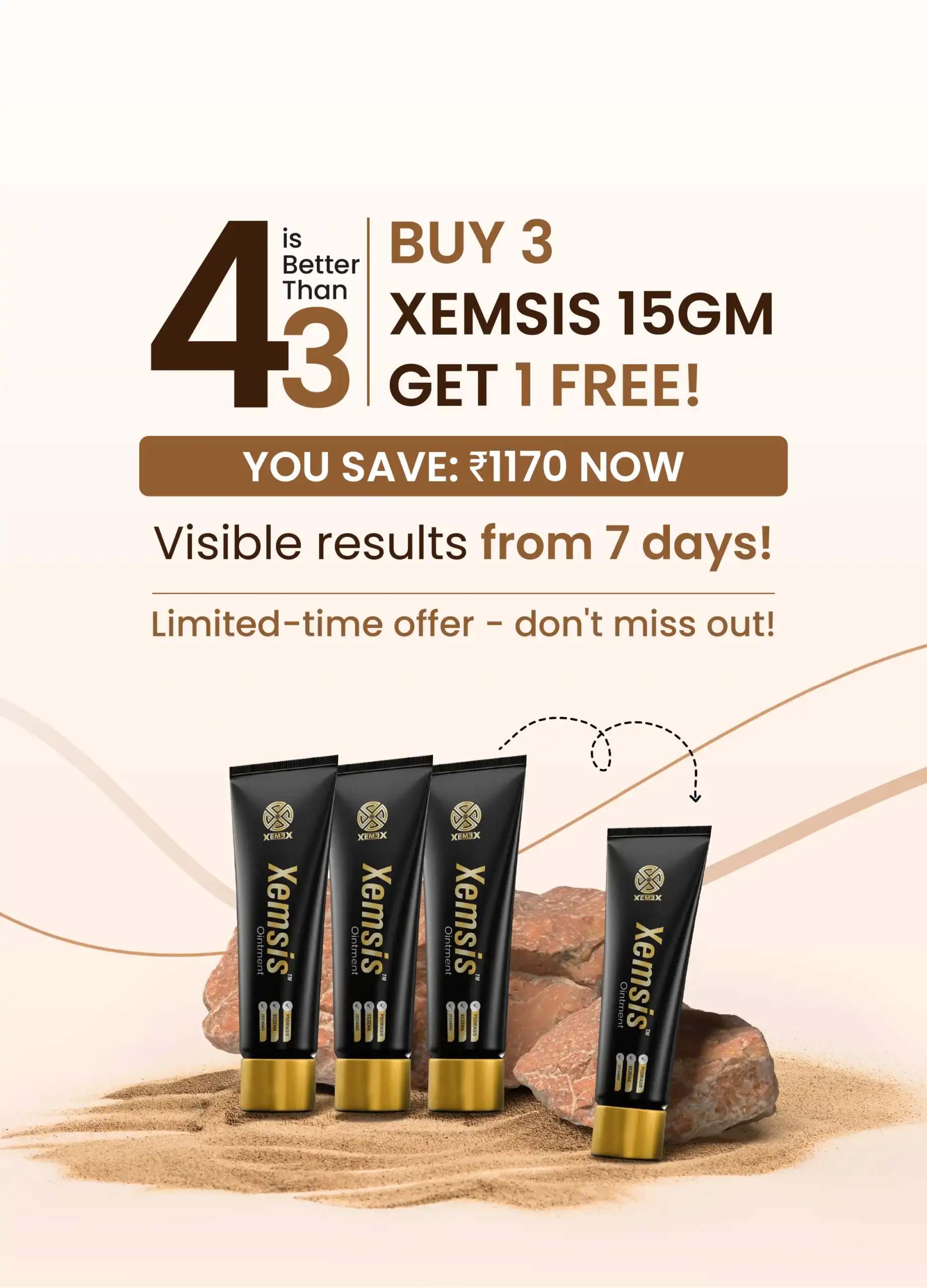 Xemsis 15gm Offer Banner