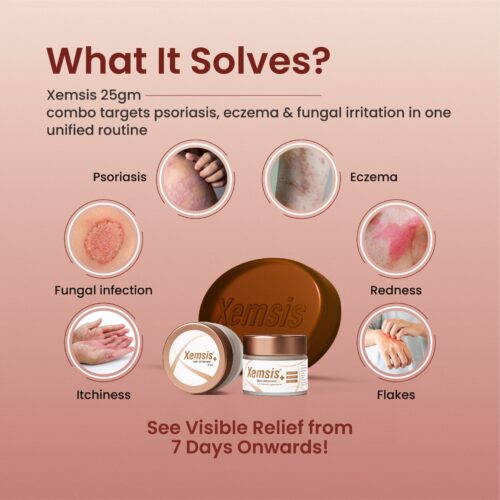 Xemsis Combo 25gm Cream + 100gm Soap