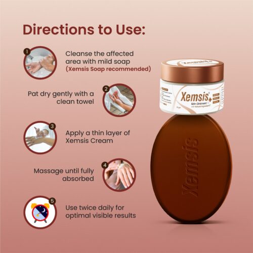 Xemsis Combo 25gm Cream + 100gm Soap